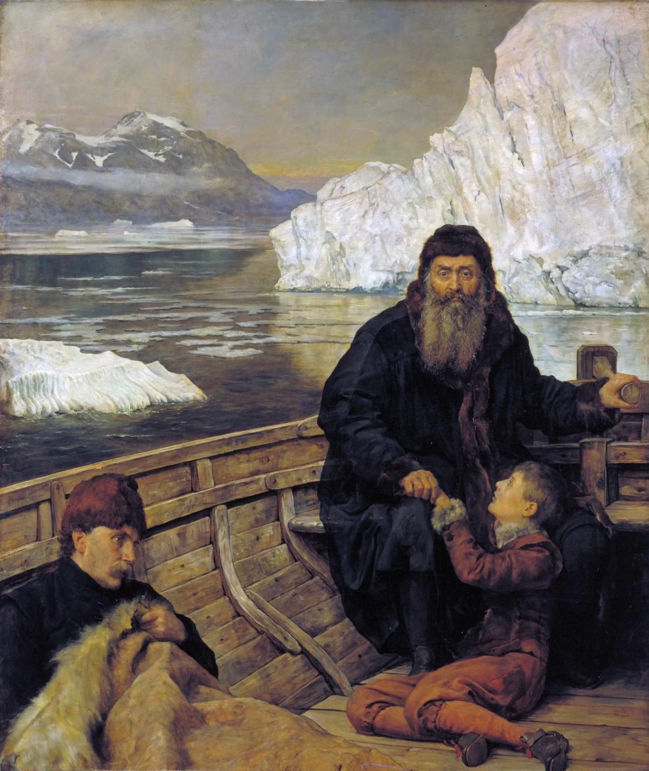 John Collier - L'ultimo viaggio di Henry Hudson, Tate Britain, Londra
